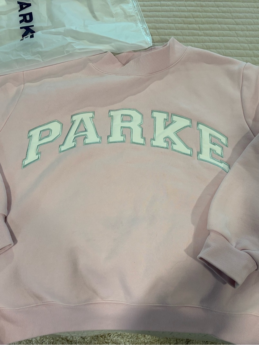 Parke sprinkle mockneck L/XL